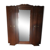 Old art deco style wardrobe
