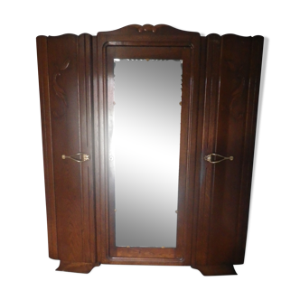 Old art deco style wardrobe