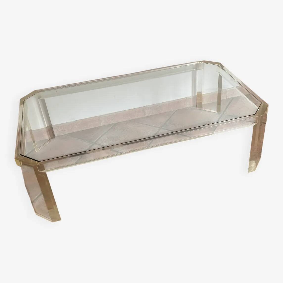 Athena coffee table by David Lange. 1970. 120x70.