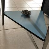Vintage formica triangular table 60s/70s