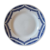 Plat de service faïence art déco