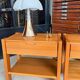 Vintage Simat bedside tables in elm – 1970