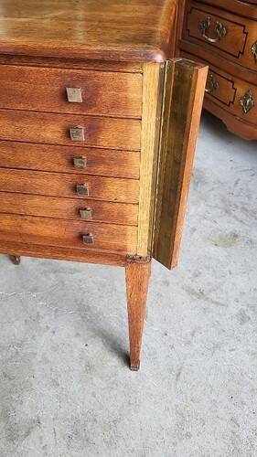 Meuble menagere art deco en chene