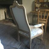 Old Voltaire armchair
