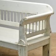Antique pine bench, 1900s