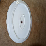 Plat de service ovale Porcelaine de Sologne