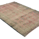 Anatolian handmade vintage rug 278 cm x 196 cm