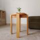 Vintage stool in solid pine chalet/Scandinavian style.