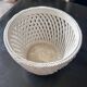 woven earthenware pot cover 1950