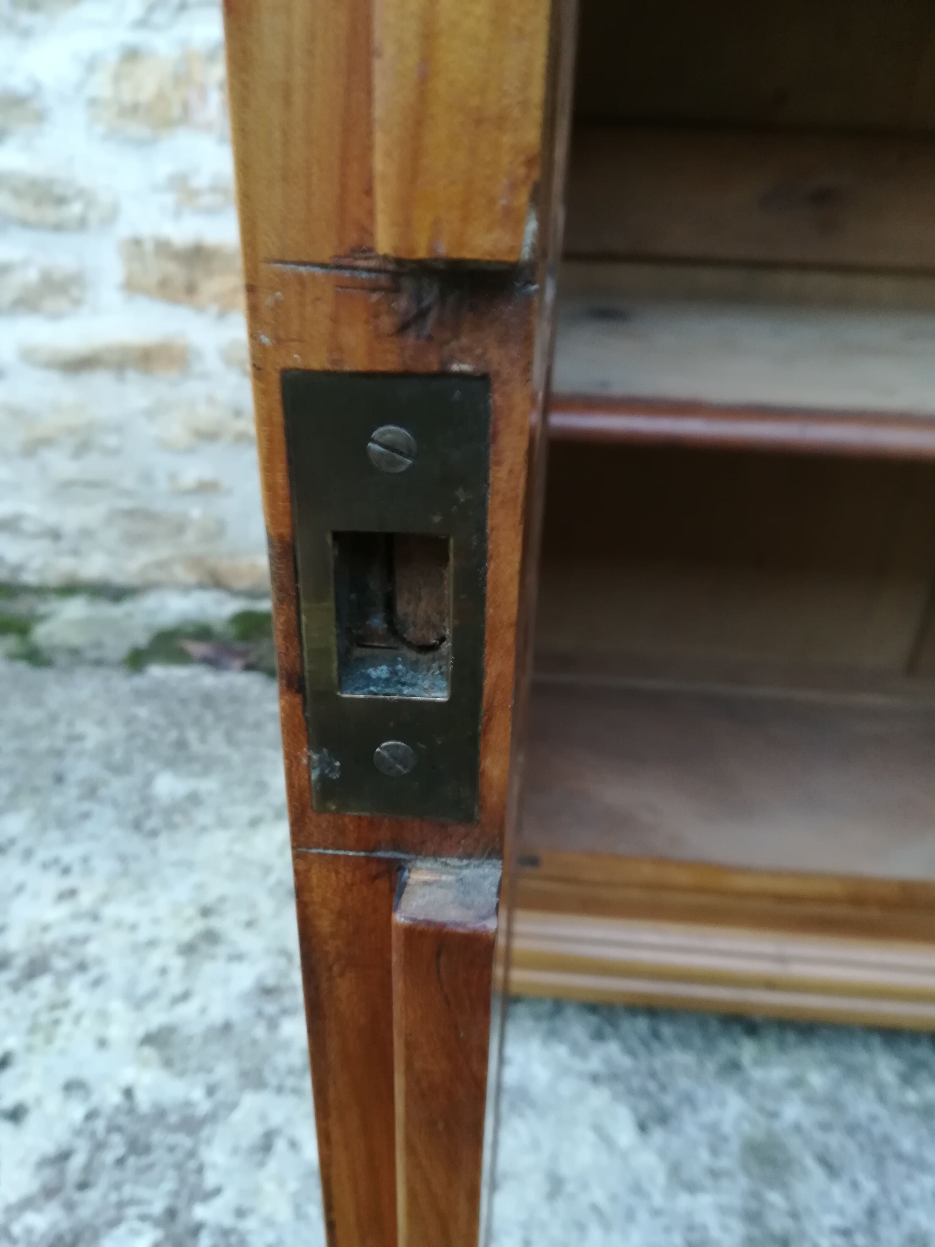 Solid cherrywood showcase