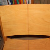 Paire de fauteuils scandinaves 1960 bois