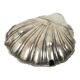 Silver-Plated Shell Butter Dish Caviar Holder Made in England