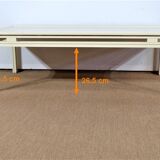 Coffee Table & End of Sofa signed Pierre Vandel - 1970