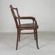 Fauteuil en hêtre avec accoudoirs dans le style Thonet, années 1920