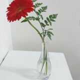 St. Louis crystal twisted soliflore vase