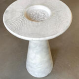Angelo Mangiarotti white marble dining table model M1
