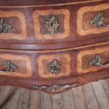 Commode sauteuse style Louis XV, époque XIXème