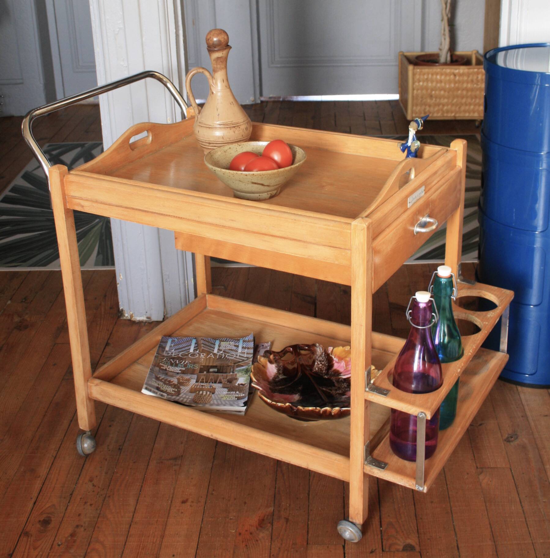 Desserte / bar roulant JATROK vintage