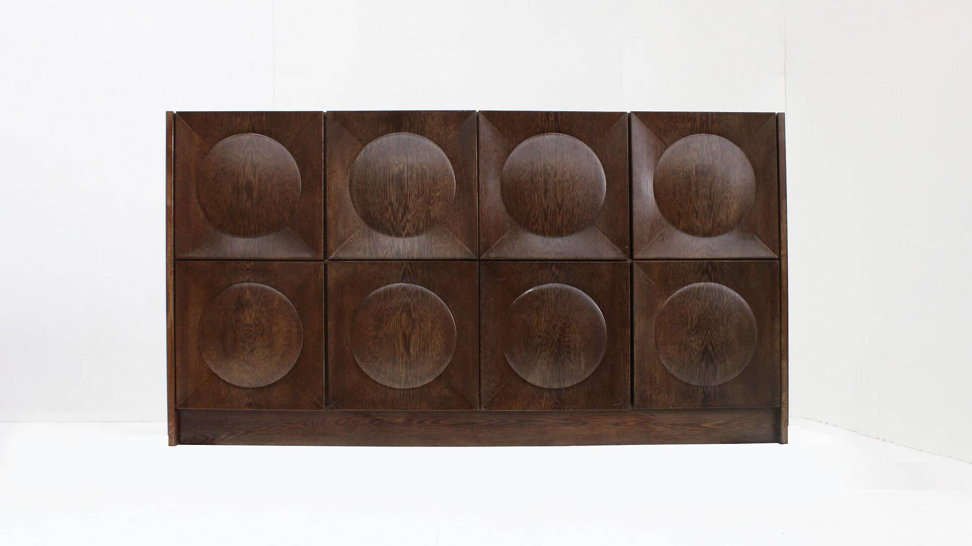 Vintage brutalist sideboard 1970s