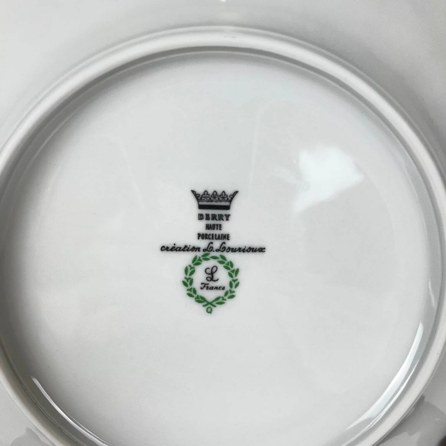 Set de 8 assiettes à dessert Berry, L. Lourioux