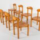 Mid-Century Set of 8 Pitchpin Chairs by Rainer Daumiller, 1970s