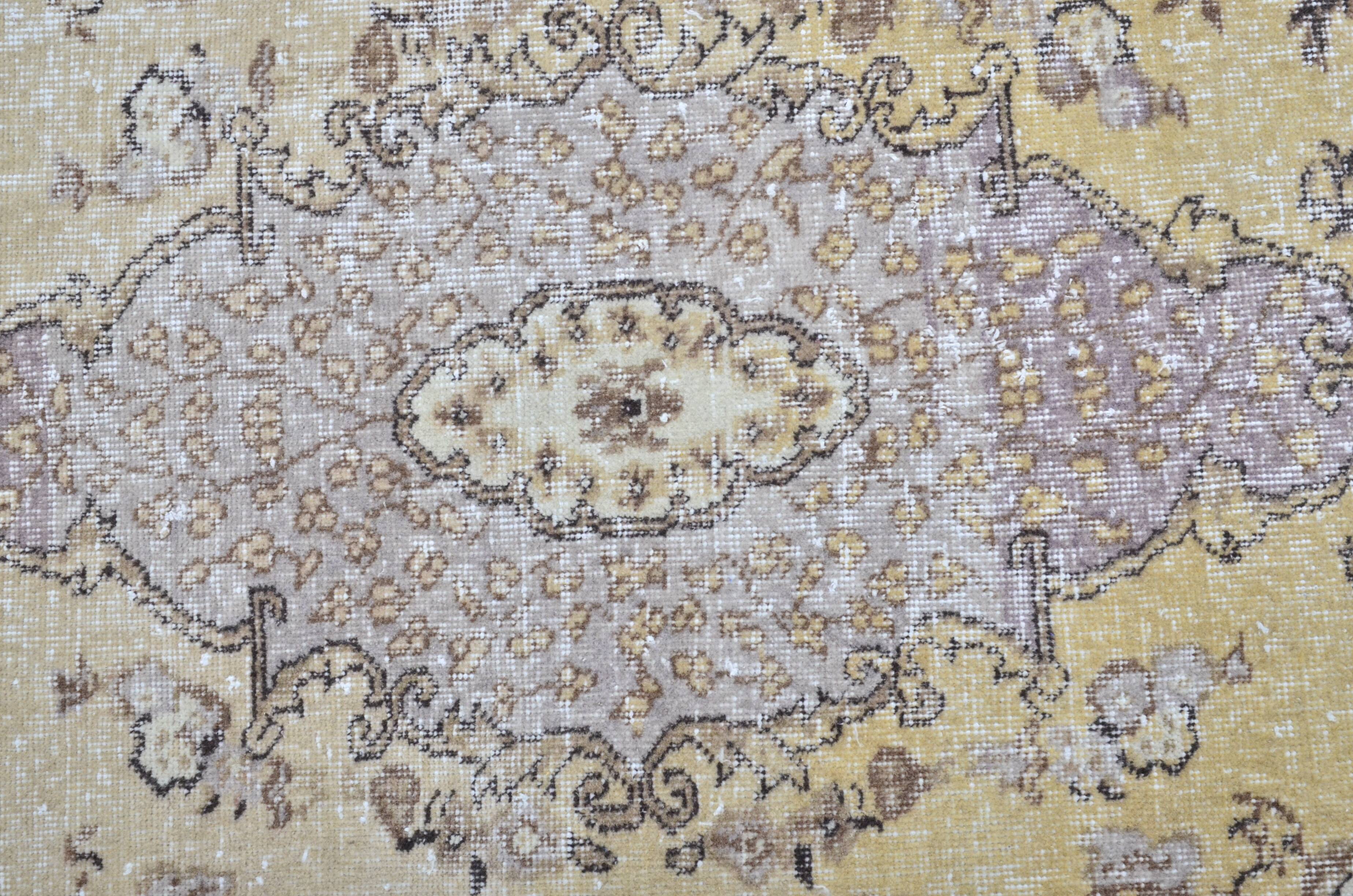 Handknotted Oushak Wool Carpet sku 3149