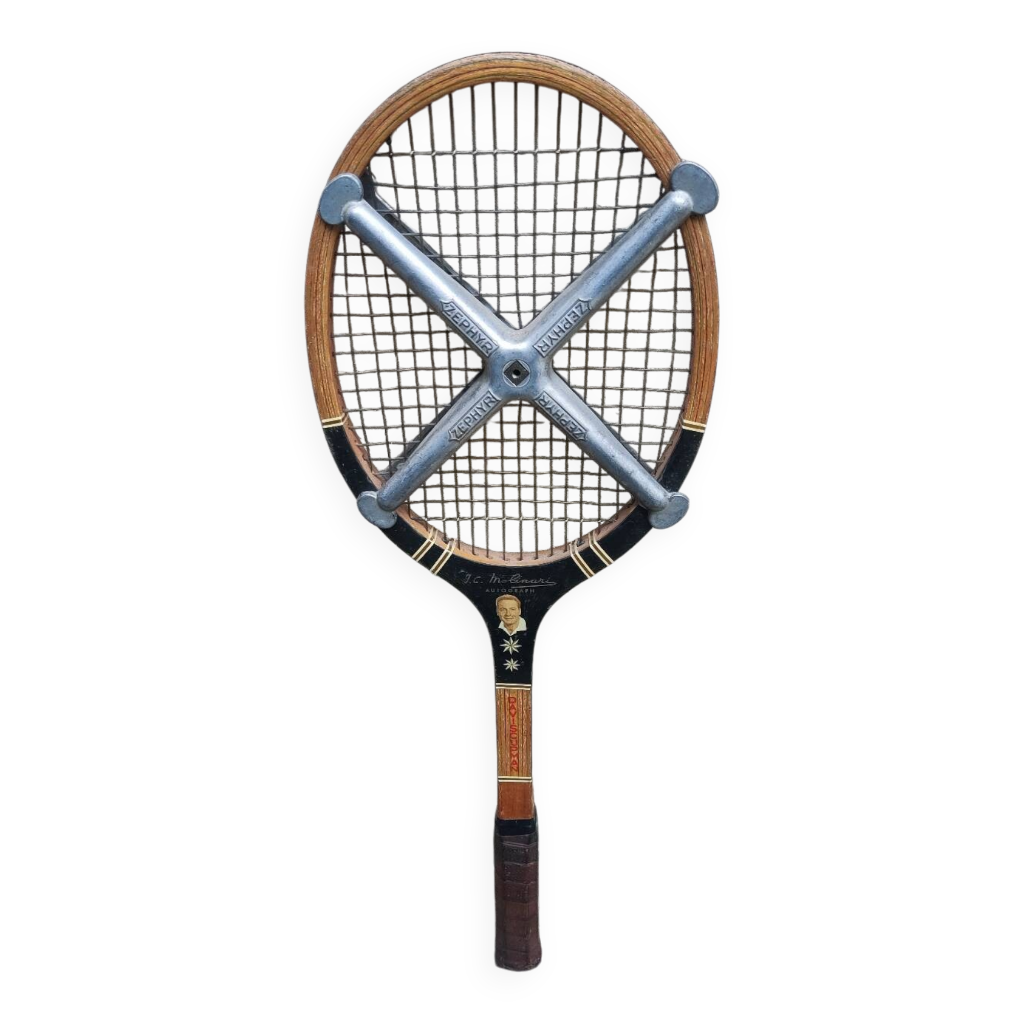Raquette de tennis vintage