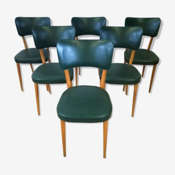 Set of 6 bistro chairs Baumann