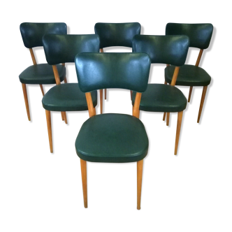 Set of 6 bistro chairs Baumann