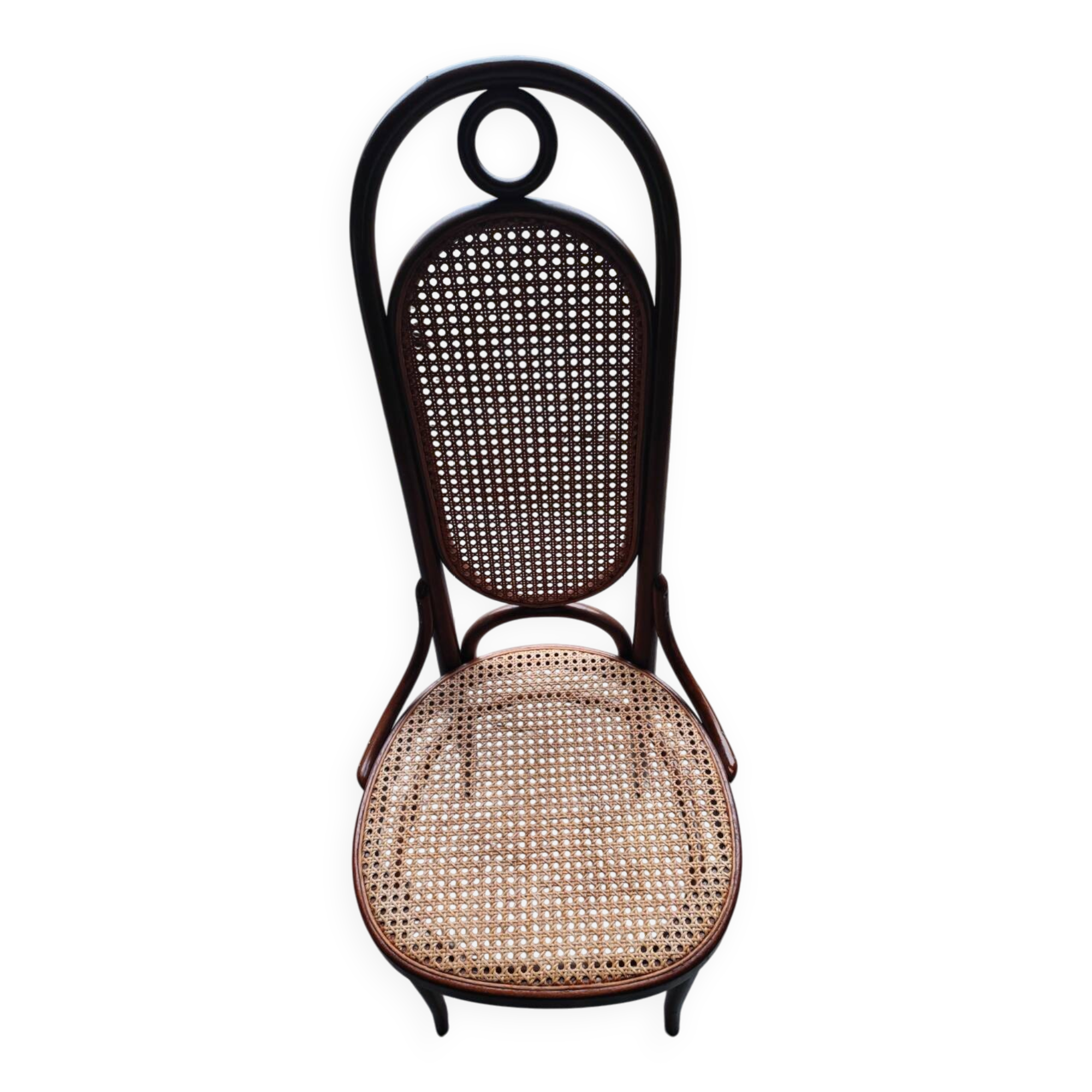 Set of 5 Thonet Long John chairs