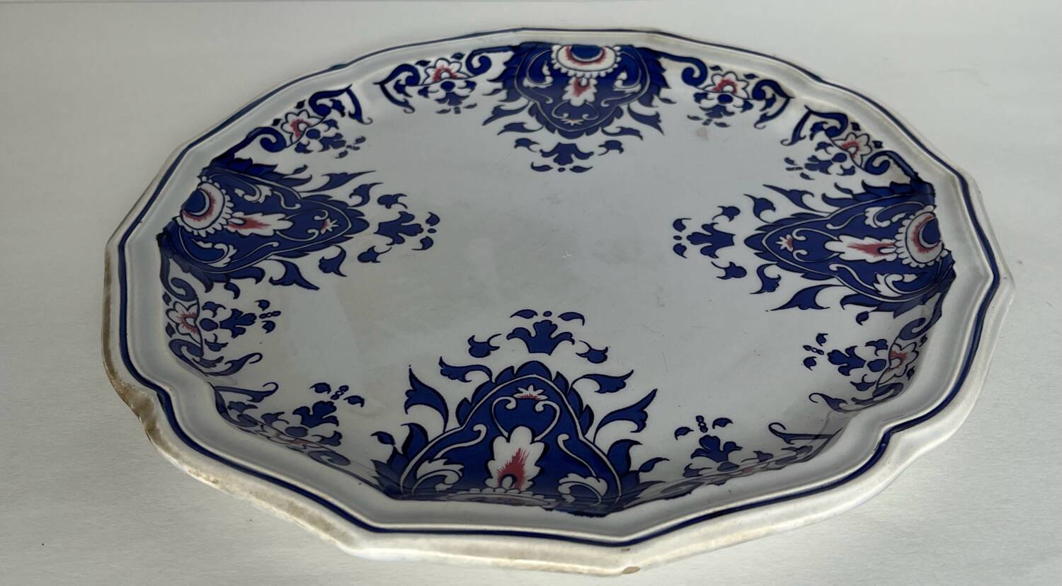 Old plate Les Salins Rouen