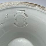 Cache pot ancien à décor d'homme ancien faience de Choisy Le Roy