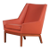 Fauteuil « Prism » d'Erik Kolling Andersen pour Peder Pedersen, Danemark 1950