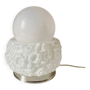 Lampe de table "Osso" Murano de l'ère spatiale, Italie 1970