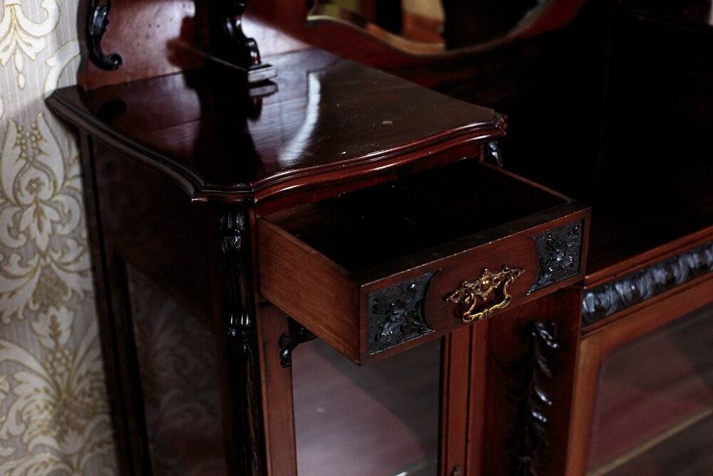 English Mahogany Cabinet, 1930s