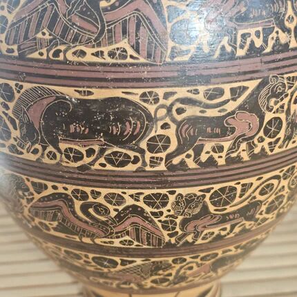 Corinthian amphora British Museum - Signed copy