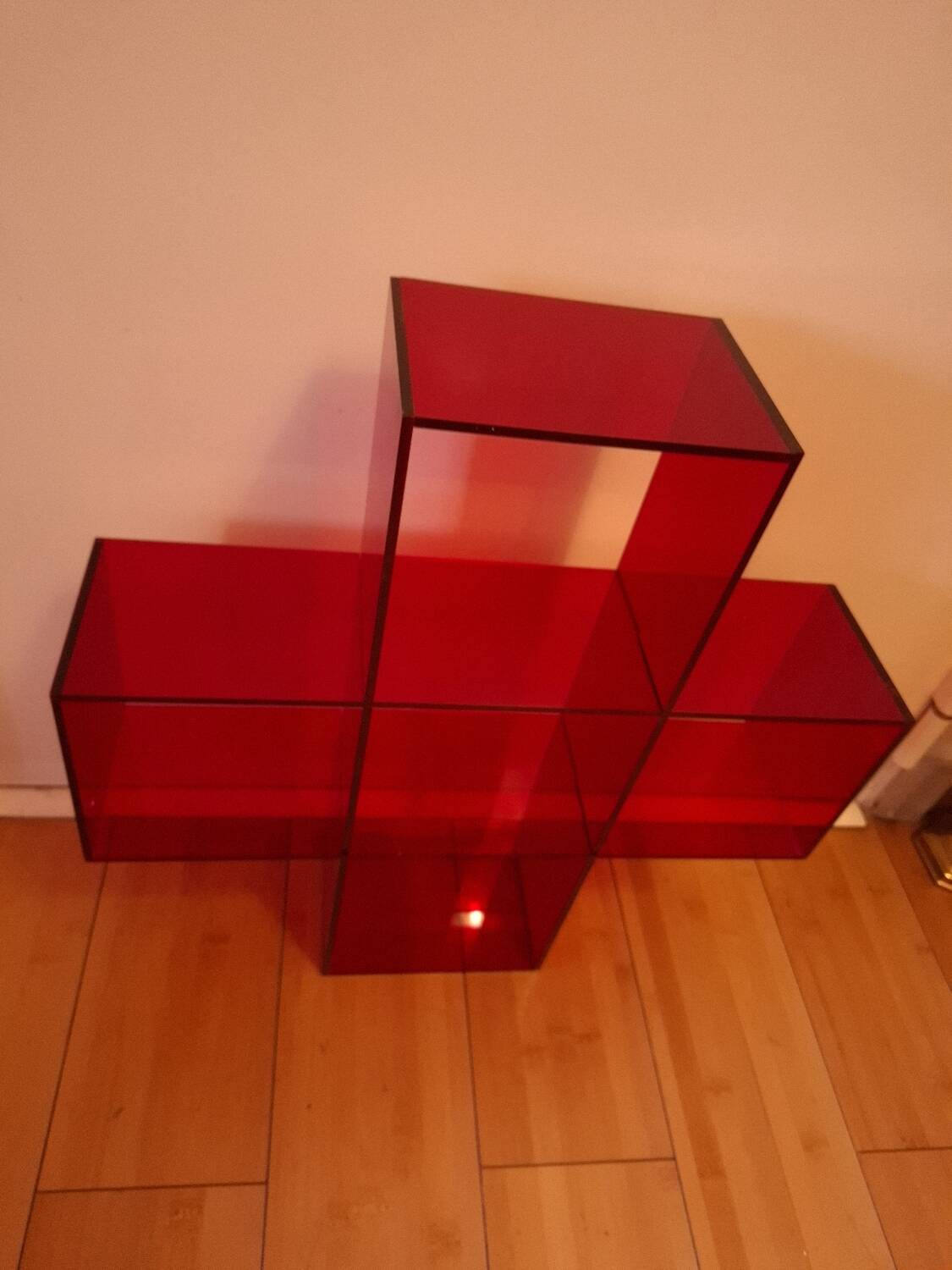 Vintage shelf from the 80s.