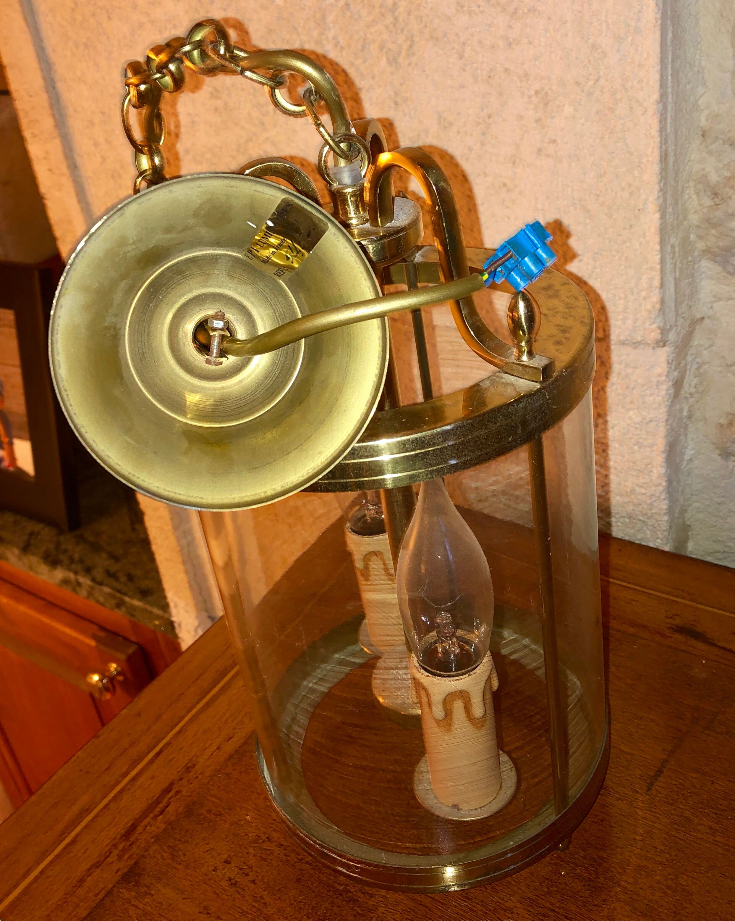 Lantern 2 Louis XVI style lights