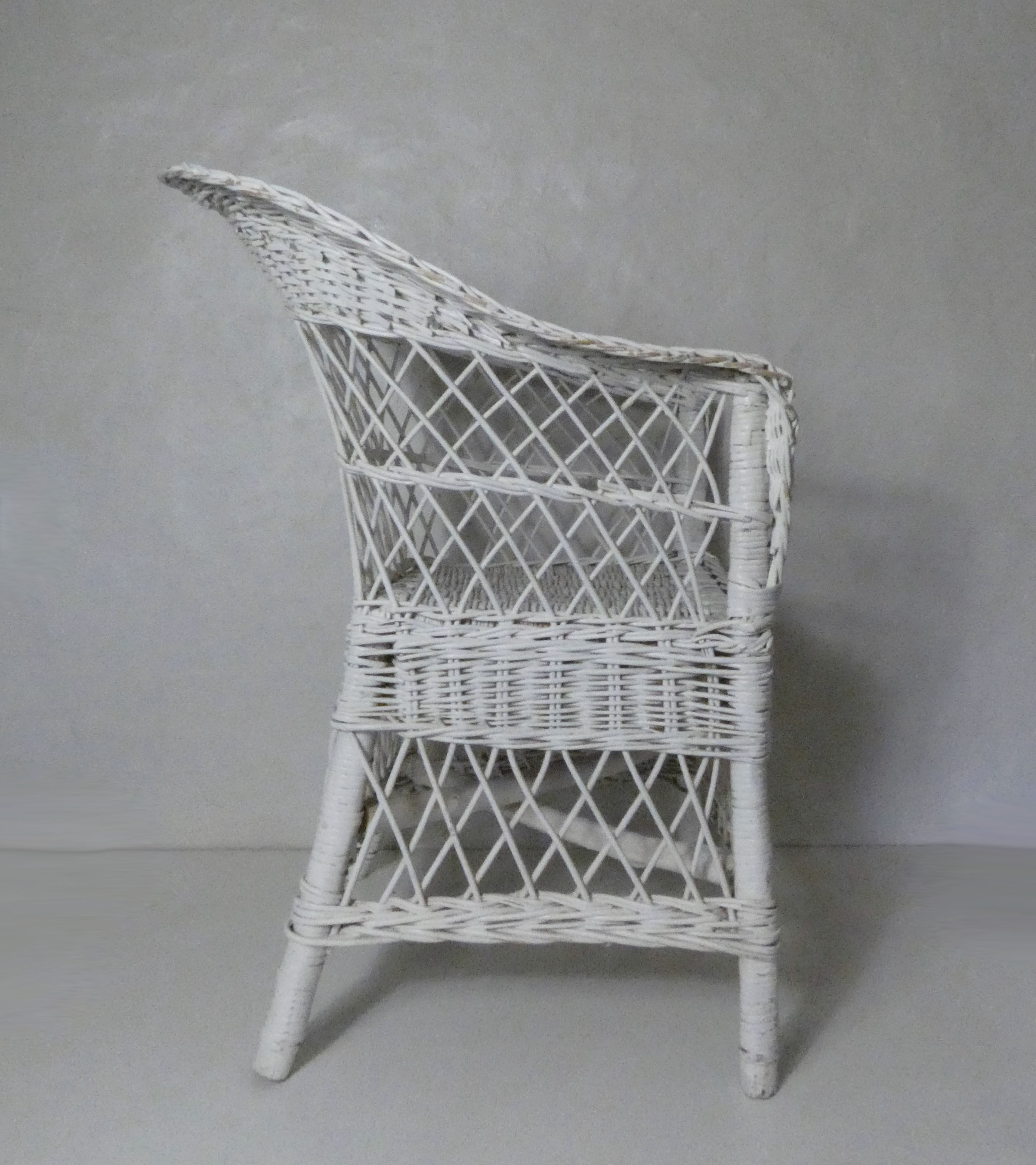 Rattan armchair