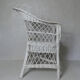 Rattan armchair