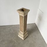 Wooden pedestal column 1900