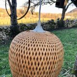 Bamboo ball pendant light