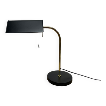 Lampe de table noire, Solken, années 70
