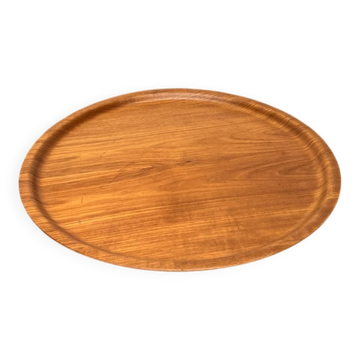 Mid-Century Wooden Tray from Gena, Sweden, 1960s