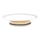 Dessert plate, St Amand & Hamage shower foot