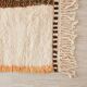 Tapis beni ouarain coloré tissé en laine naturel taille 250cmx150cm