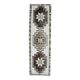 Tapis couloir en laine Oushak turc vintage des années 1970, 97x323.