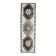 1970s Vintage Turkish Oushak Diamond Wool Runner 97x323