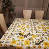 Nappe et serviettes vintage