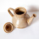 Light sandstone teapot